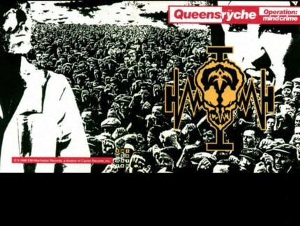 Queensryche Color Band Decal