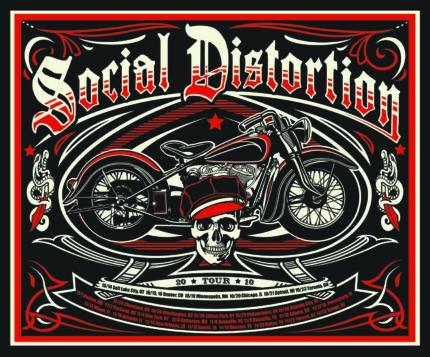 Social Distortion Sticker