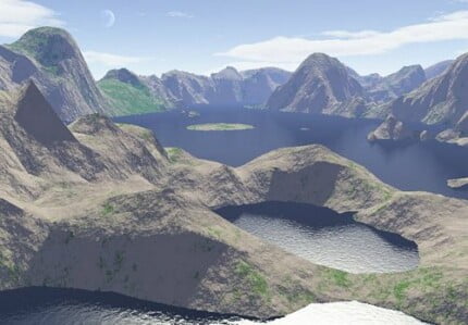 Buildings and Landscape Wall Decals 033