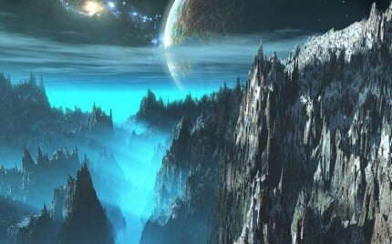 3D Space and Stars Wall graphics 13