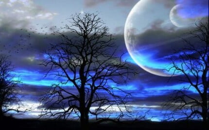 3D Space and Stars Wall graphics 14