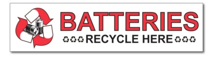 battery-recycling HERE-sticker