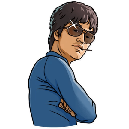 bruce dragon lee celebrity sticker_11