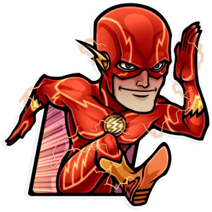 dc comics marvel comics sticker 8