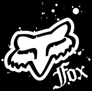 F Head Logo Splat Decal