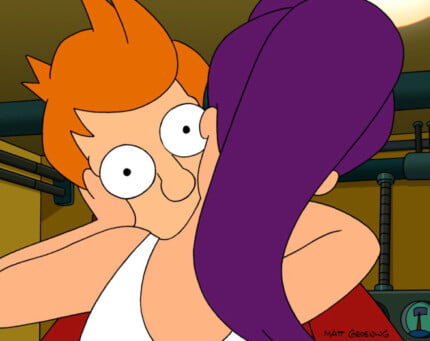 Futurama Fry and Leela
