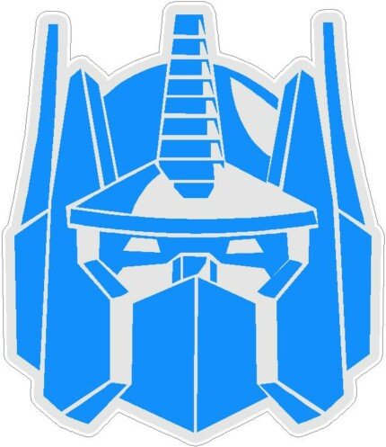 Optimus Prime Transformer Decal
