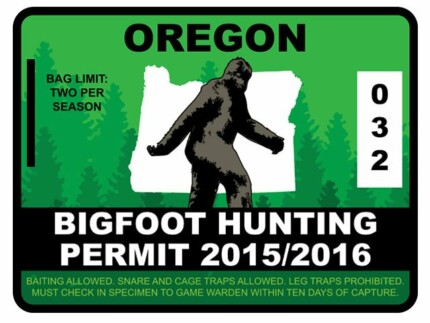 OREGON BIGFOOT