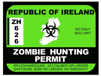 REPUBLIC-OF-IRELAND ZOMBIE