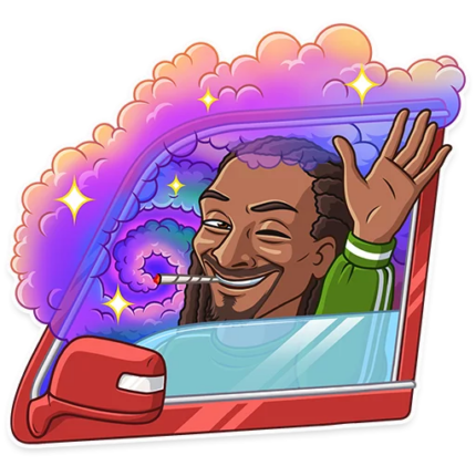 snoop dogg rap rasta king music band window sticker 21