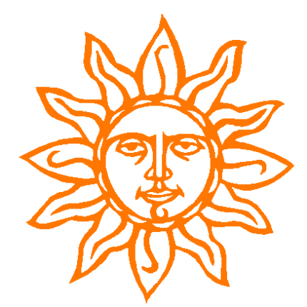  Sun decal 825C Adhesive Vinyl Decal Sticker
