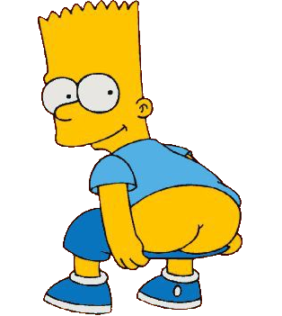 bart-eat-my-shorts moonin sticker