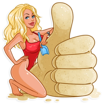 bay watch pam anderson sticker 3