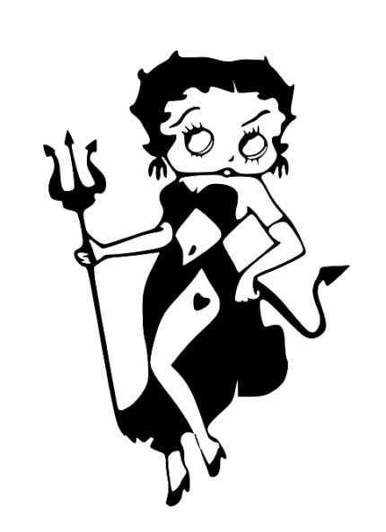 betty boop devil