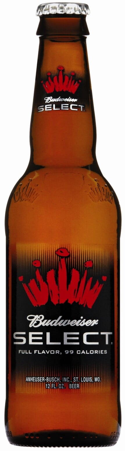 Budweiser Select Bottle Decal
