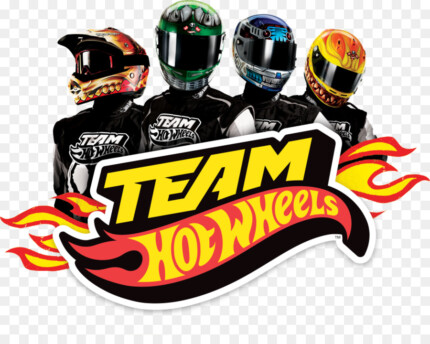 hotwheels team color auto sticker 2