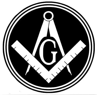 Mason - Masonic Decal Circle