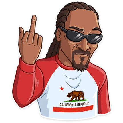 snoop dogg rap rasta king music band window sticker 17