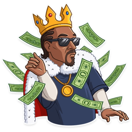 snoop dogg rap rasta king music band window sticker 24