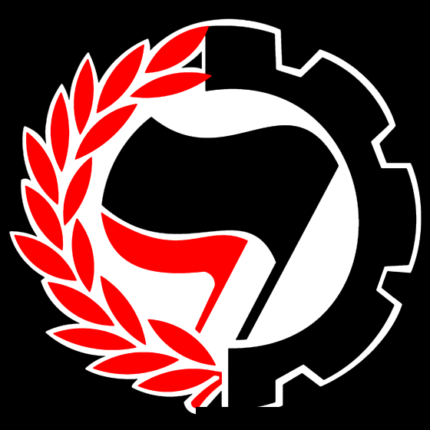 anti racist anti nazi sticker