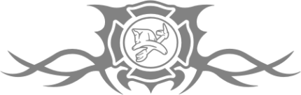 Firefighter Rear Window Decal