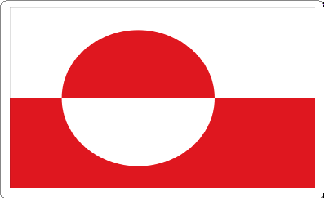 Greenland Flag Decal