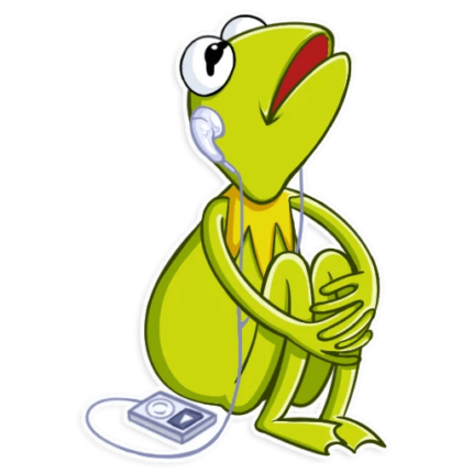 kermit the FROG muppet show_sticker 20