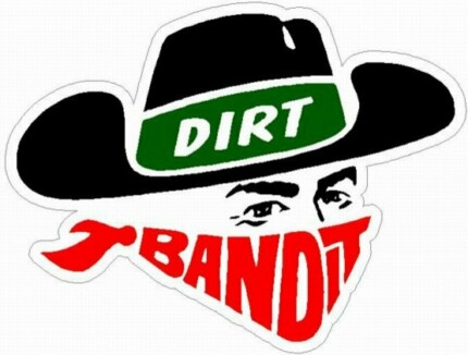 SKOAL BANDITS LOGO STICKER - DIRT