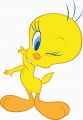 Tweety Bird Wink Decal Sticker