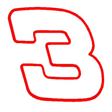 Dale #3 decal
