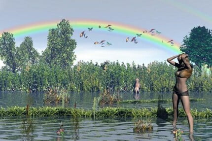 Buildings and Landscape Wall Decals 023