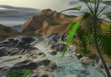 Buildings and Landscape Wall Decals 026