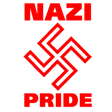 Nazi Pride vinyl decal - 428