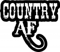 country af rebel sticker