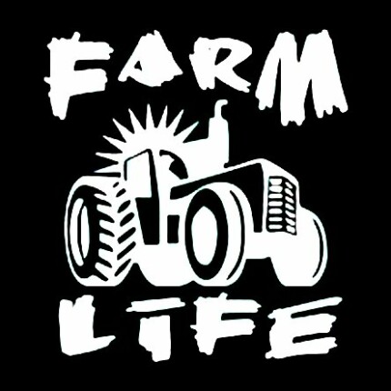 FARM LIFE DIE CUT DECAL