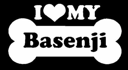 I Love My Basenji