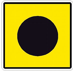 Nautical Flag Alphabet I