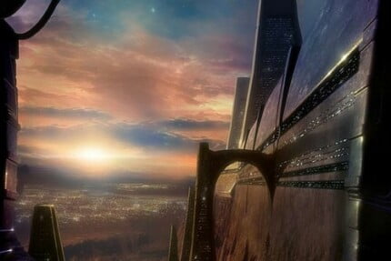 Buildings and Landscape Wall Decals 043