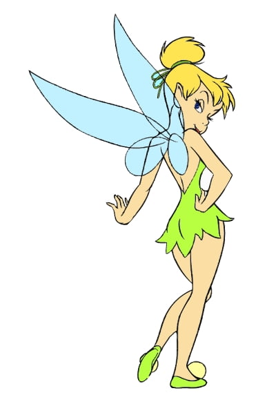 Tinkerbell Decal Sticker 07
