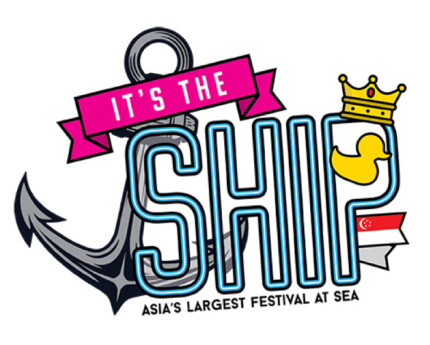 ASIA FESTIVAL AT SEA SHIP LOGO STICKER