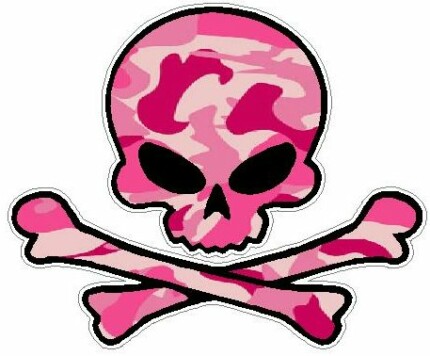 SKULL CAMO FILLS - PINK