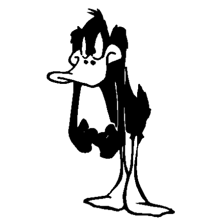 Daffy Mad Decal