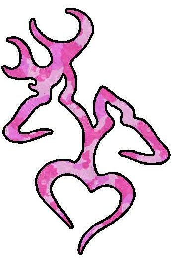 Deer Heart Fills 2 Pink Camo