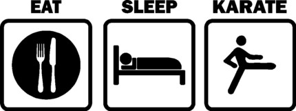 Eat Sleep KARATE