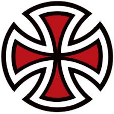 independent color skate board logo sticker 44