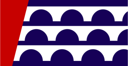 Iowa Moines City Flag Decal