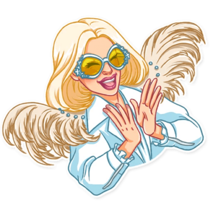 Lady Gaga_Band Sticker 23