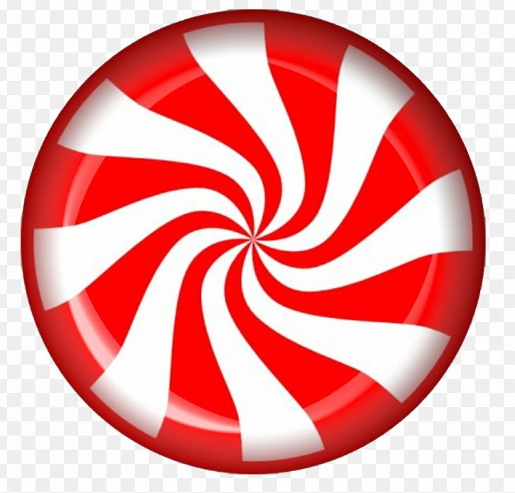 mint candy ROUND COLOR CANDY STICKER