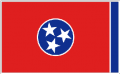 Tennessee State Flag Decal