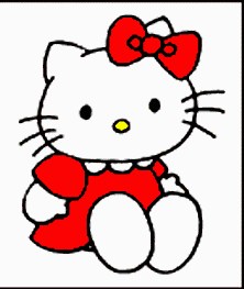 1334 - Hello K Stickers Color - 09